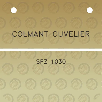 colmant-cuvelier-spz-1030