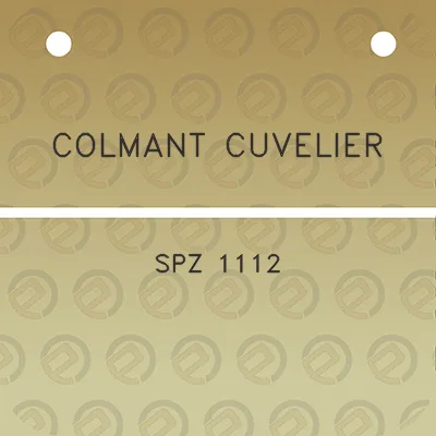 colmant-cuvelier-spz-1112