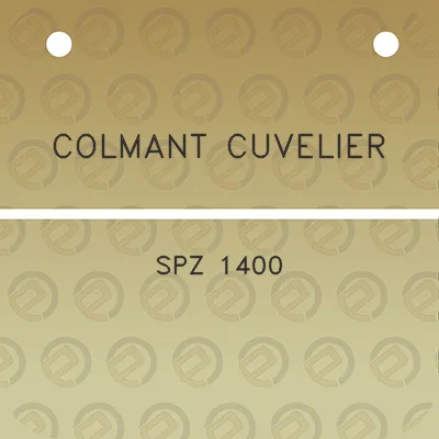 colmant-cuvelier-spz-1400