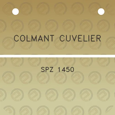 colmant-cuvelier-spz-1450