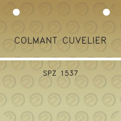 colmant-cuvelier-spz-1537