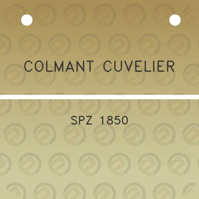 colmant-cuvelier-spz-1850