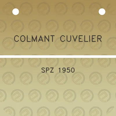 colmant-cuvelier-spz-1950