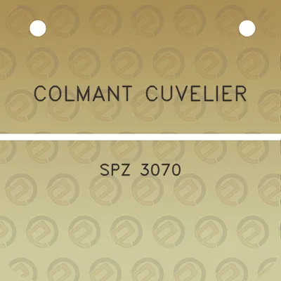 colmant-cuvelier-spz-3070