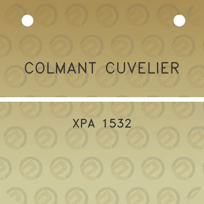 colmant-cuvelier-xpa-1532