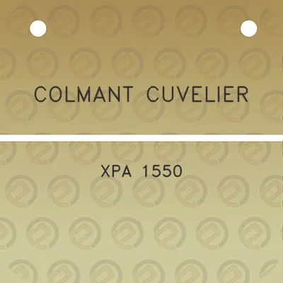 colmant-cuvelier-xpa-1550