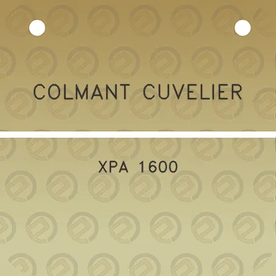 colmant-cuvelier-xpa-1600