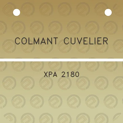 colmant-cuvelier-xpa-2180