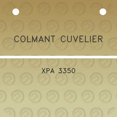 colmant-cuvelier-xpa-3350