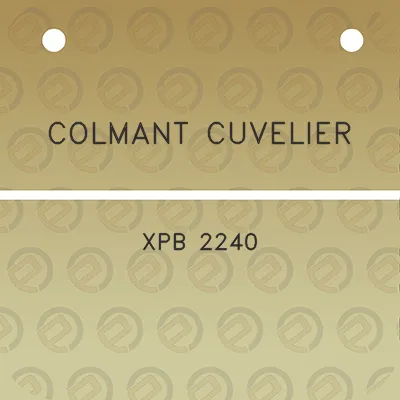 colmant-cuvelier-xpb-2240