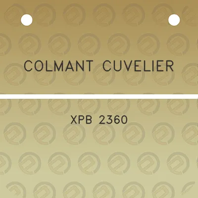 colmant-cuvelier-xpb-2360