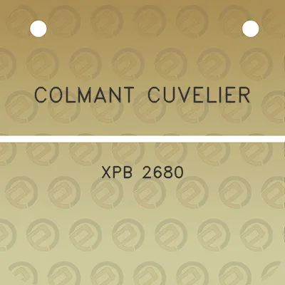 colmant-cuvelier-xpb-2680