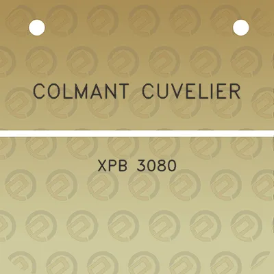 colmant-cuvelier-xpb-3080