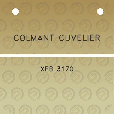 colmant-cuvelier-xpb-3170