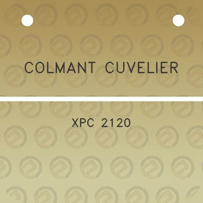 colmant-cuvelier-xpc-2120