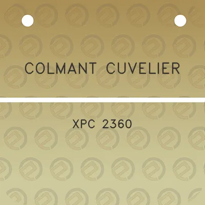 colmant-cuvelier-xpc-2360