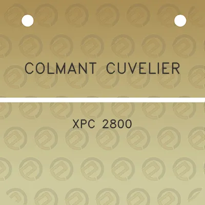 colmant-cuvelier-xpc-2800