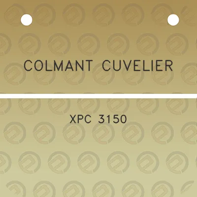 colmant-cuvelier-xpc-3150