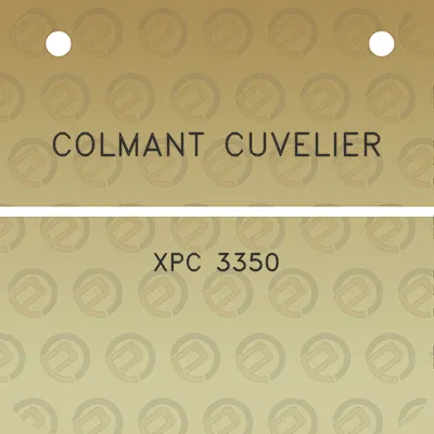 colmant-cuvelier-xpc-3350