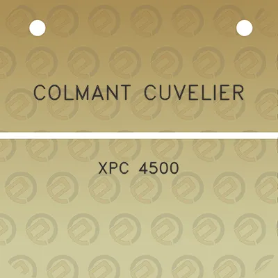 colmant-cuvelier-xpc-4500