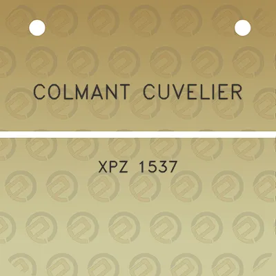 colmant-cuvelier-xpz-1537