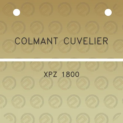 colmant-cuvelier-xpz-1800