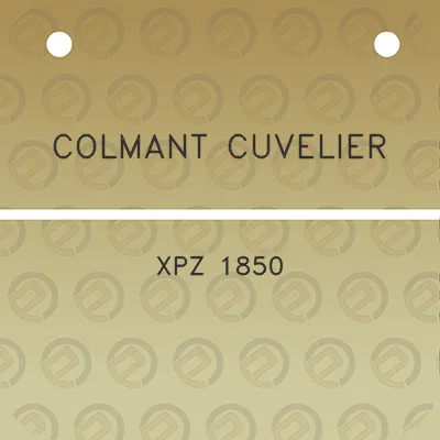 colmant-cuvelier-xpz-1850