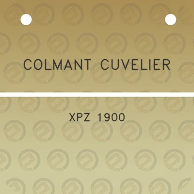 colmant-cuvelier-xpz-1900