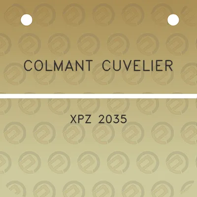 colmant-cuvelier-xpz-2035