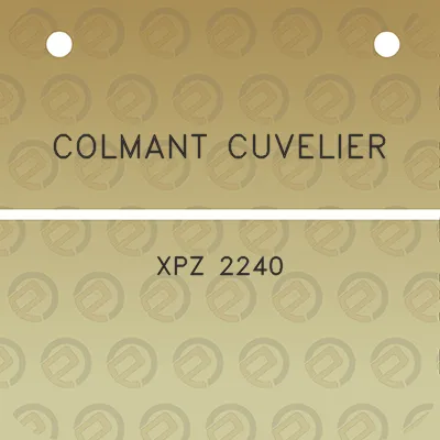 colmant-cuvelier-xpz-2240