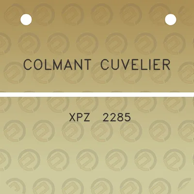 colmant-cuvelier-xpz-2285