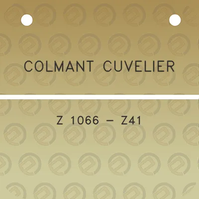 colmant-cuvelier-z-1066-z41