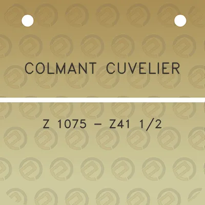 colmant-cuvelier-z-1075-z41-12