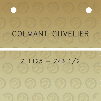 colmant-cuvelier-z-1125-z43-12