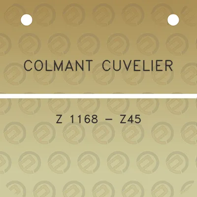 colmant-cuvelier-z-1168-z45