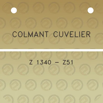 colmant-cuvelier-z-1340-z51