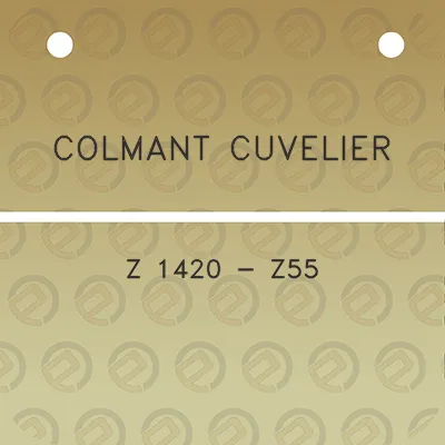 colmant-cuvelier-z-1420-z55