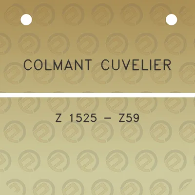 colmant-cuvelier-z-1525-z59