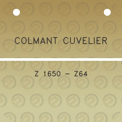 colmant-cuvelier-z-1650-z64