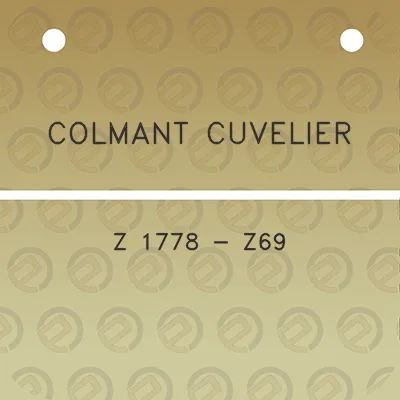 colmant-cuvelier-z-1778-z69