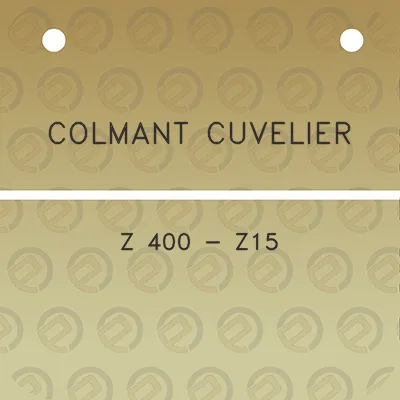 colmant-cuvelier-z-400-z15