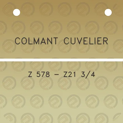 colmant-cuvelier-z-578-z21-34