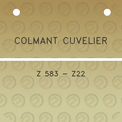 colmant-cuvelier-z-583-z22