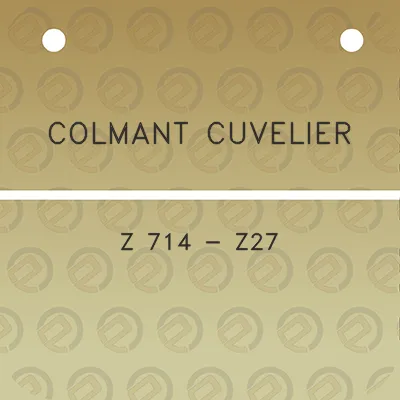 colmant-cuvelier-z-714-z27