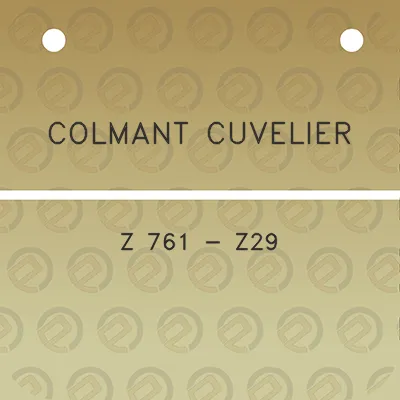 colmant-cuvelier-z-761-z29