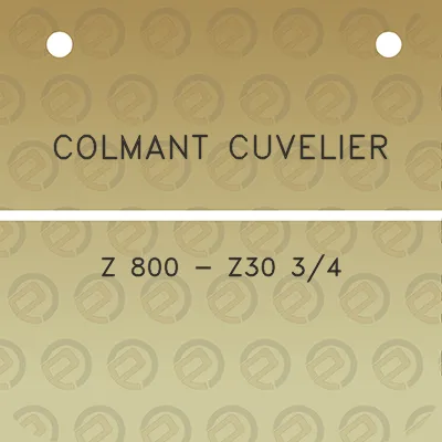 colmant-cuvelier-z-800-z30-34