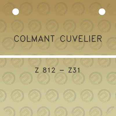 colmant-cuvelier-z-812-z31