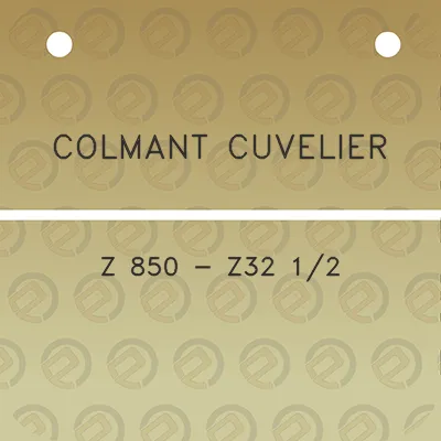 colmant-cuvelier-z-850-z32-12