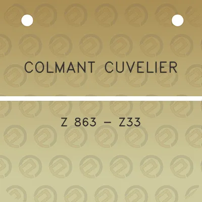 colmant-cuvelier-z-863-z33