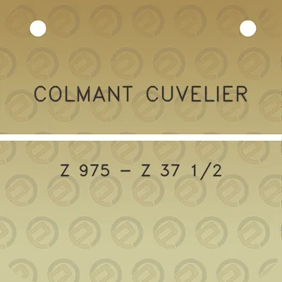 colmant-cuvelier-z-975-z-37-12